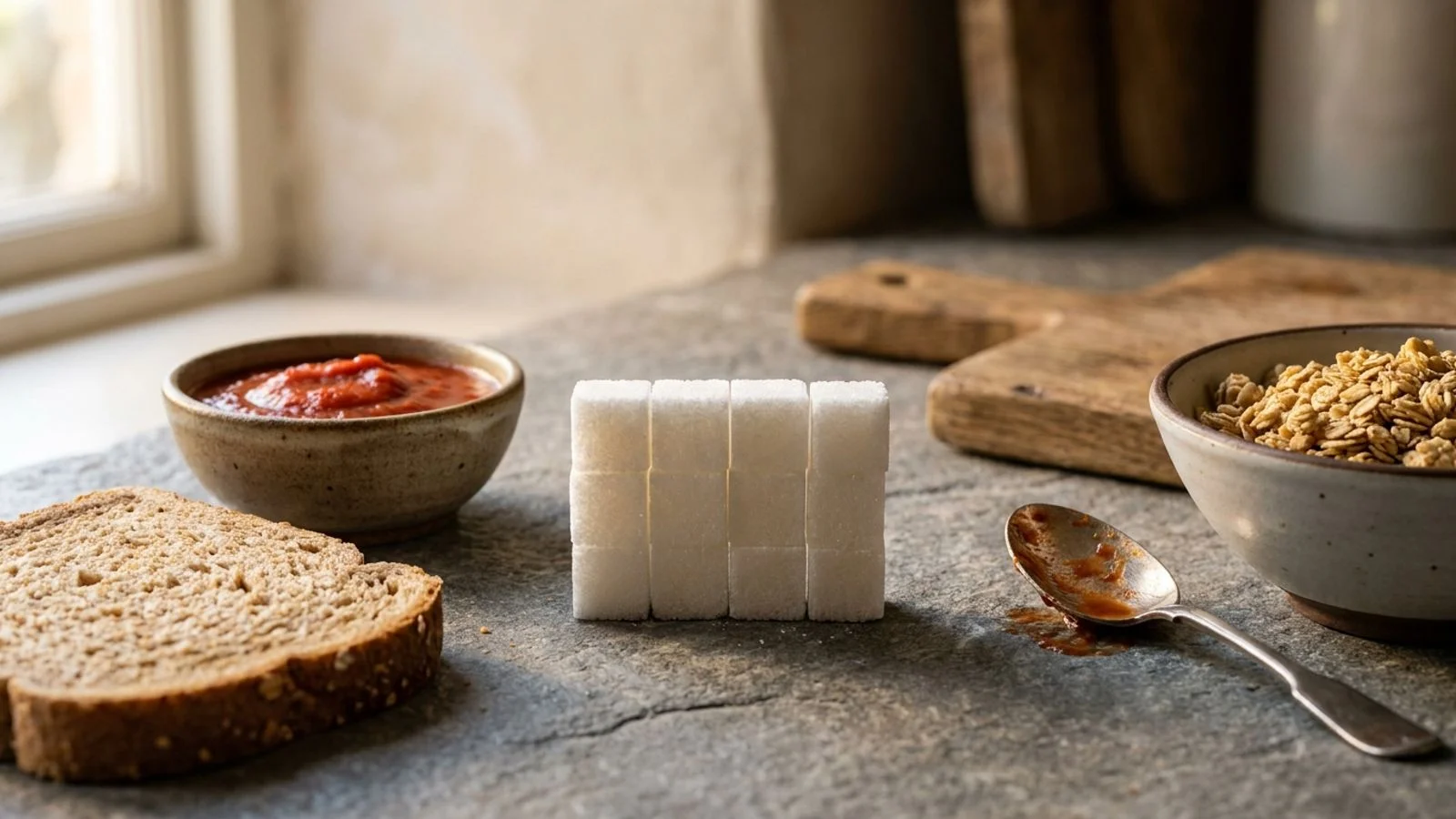 Le sucre caché : où il se planque dans nos aliments du quotidien